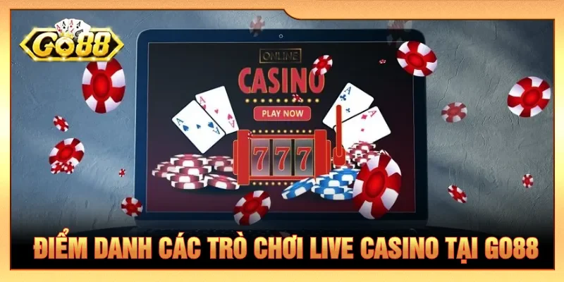 Đa dạng các thể loại game Live casino cho người chơi chọn