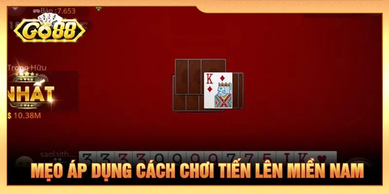 Người chơi tại GO88 nắm rõ cách chơi Tiến lên miền Nam