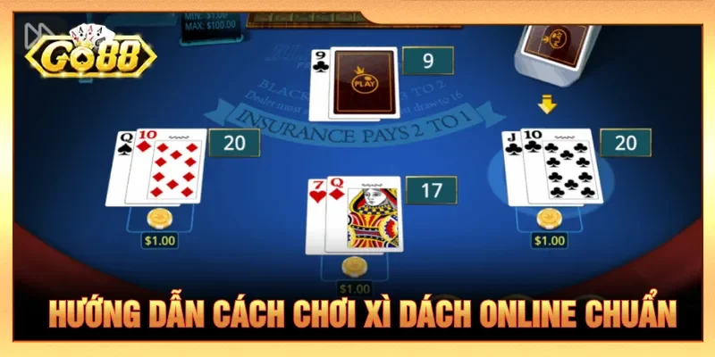 Người mới tham gia GO88 cần nắm rõ luật Xì dách chi tiết