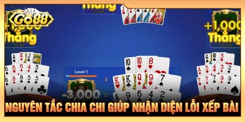 Nguyên tắc chia chi giúp nhận diện lỗi xếp bài